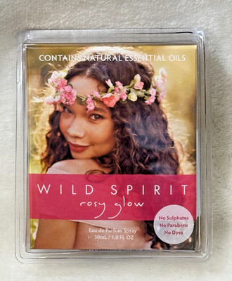 Wild Spirit ~ Rosy Glow ~ EDP Perfume ~ 30mL (1 oz) ~ Juicy Floral Scent ~ NIB!