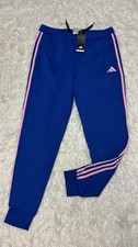 Adidas THE BRAND WITH THE 3 STRIPES Women  s Fleece Soft Pants M New With Tags