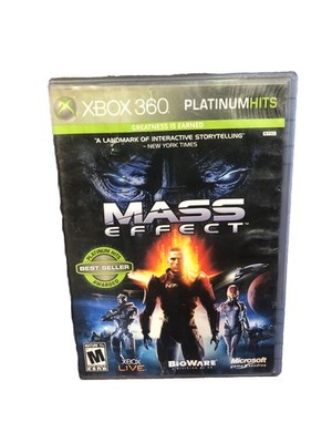 Mass Effect -- Platinum Hits (Microsoft Xbox 360, 2009) Complete Tested