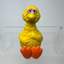 CBS Sesame Street Big Bird Figure CBS Muppets Sitting Figurine 5" 1979 Vintage