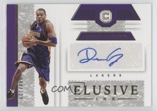 2018-19 Panini Cornerstones Elusive Ink 44/129 Devean George #EI-DGR Auto 7ti