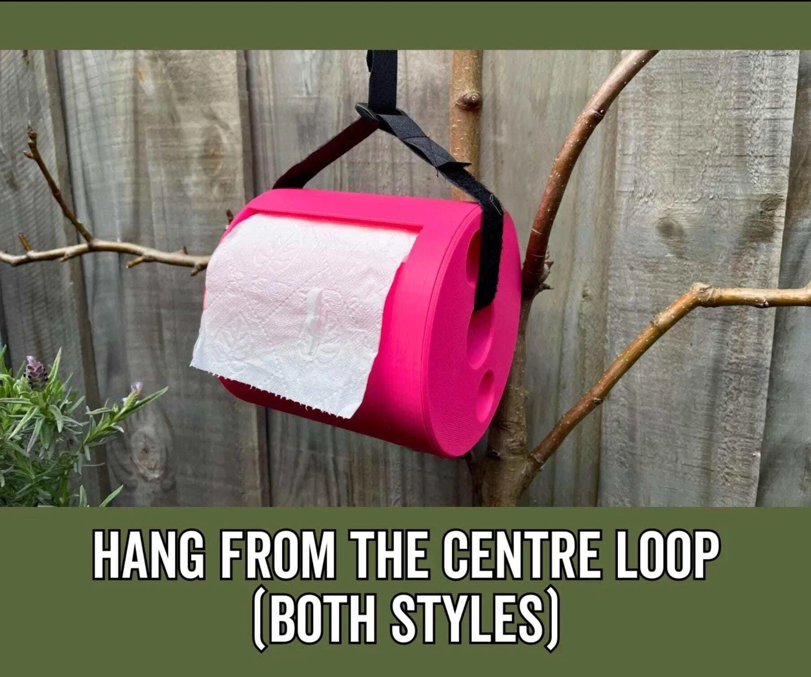 Pet-Proof & Camping-Friendly Toilet Roll Holder 2