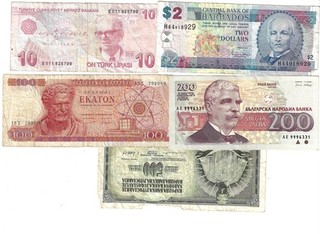 LOT 5 Banknotes World #