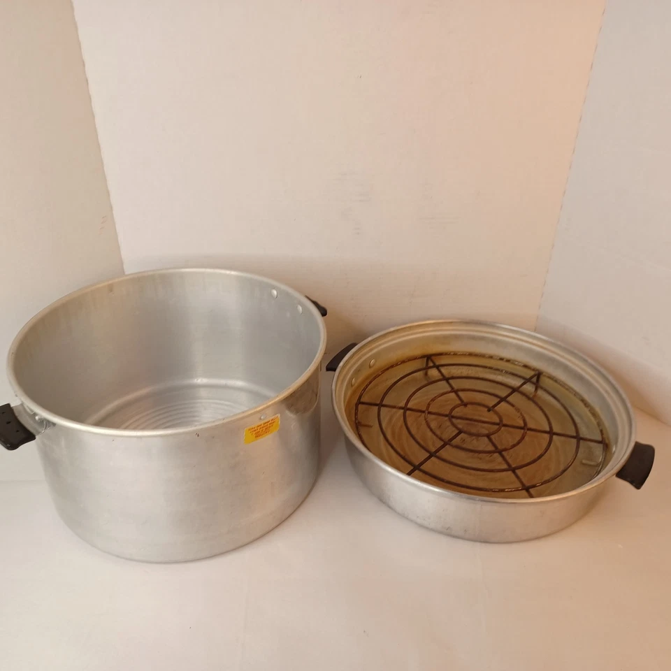 Back To Basics 7 Quart Aluminum Steam Canner Canning With Manual - Image 4 of 4