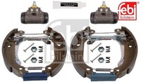 Febi Bilstein 37500 Bremsbackensatz 4 Bremsbacken Trommelbremse FüR Peugeot