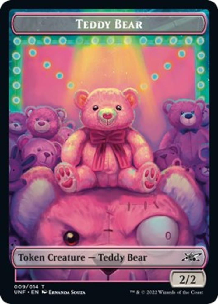 Teddy Bear Token - 9 - LP- Unfinity