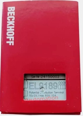 New BECKHOFF EL9189 PLC Module EL9189 EL9189