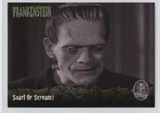 2006 Frankenstein Frankenstein's Monster Boris Karloff Snarl or Scream? #55 07qw