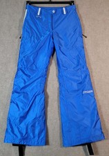 Spyder Ski Pants Snowboard Thinsulate Women's Size 4 Blue XTL 10,000