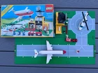 LEGO Town: Airport Set 6392 with Box, includes jet, helicopter and runway