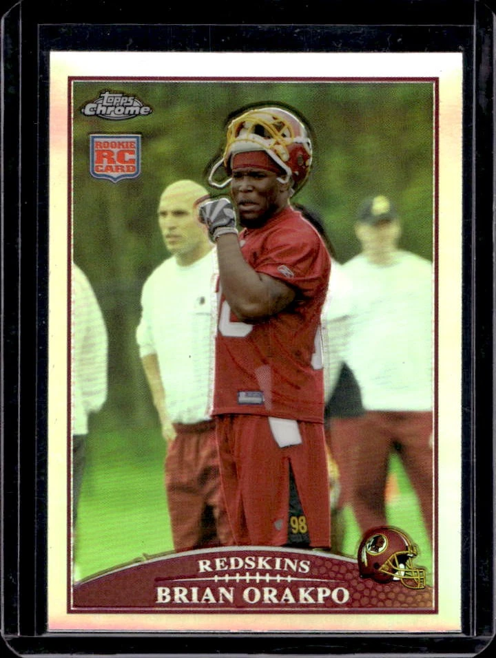 Brian Orakpo Topps Chrome #TC127 Refractor