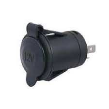 Marinco - 12VRCSP.OEM - 12V Receptacle Black Snap-in - Pack of 1 