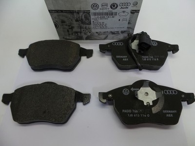 Original AUDI A3 TT VW Golf Polo SEAT SKODA Octavia Bremsbeläge vorne 1J0698151M