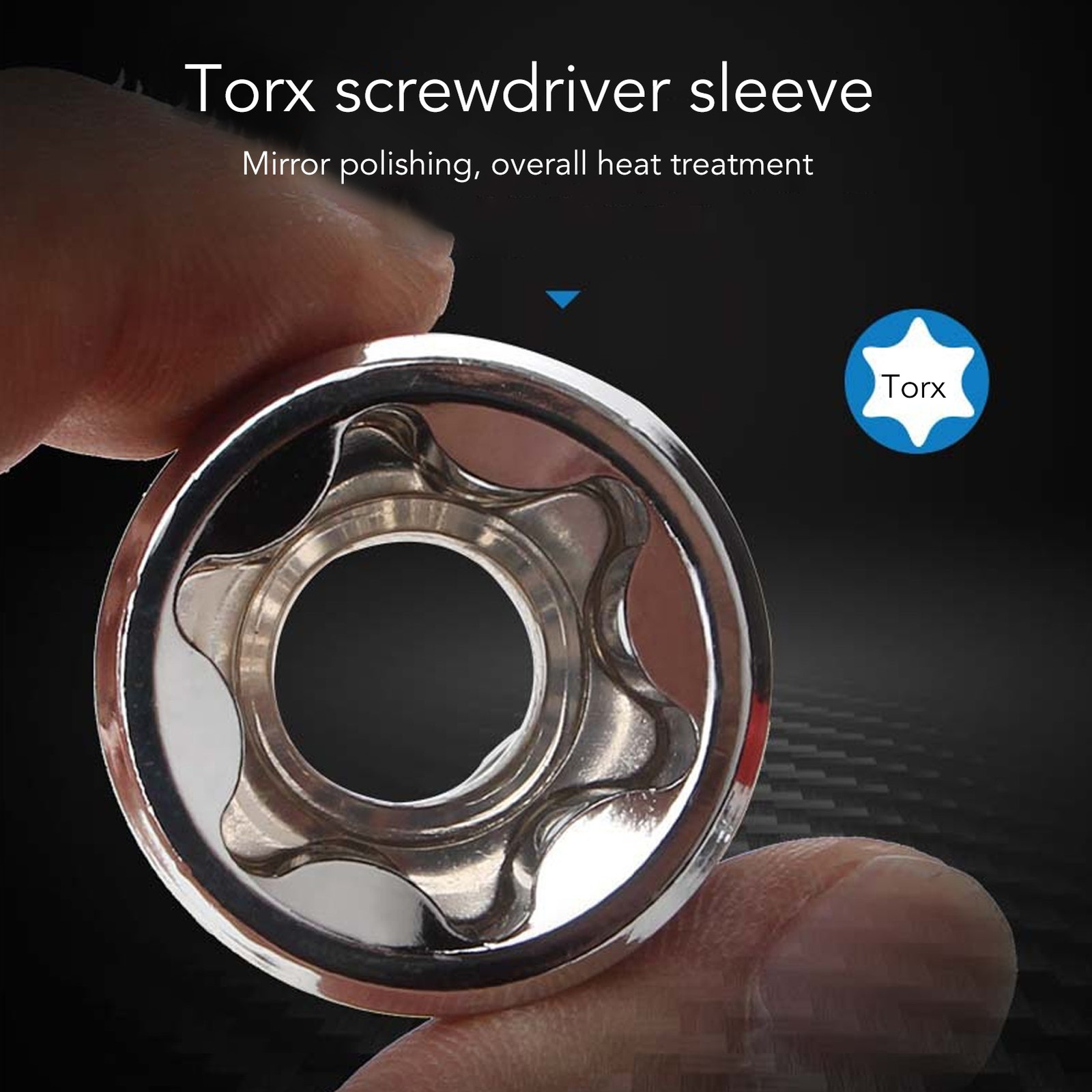 14Pcs E Star Socket Set Chrome Vanadium Steel Portable External Star Socket EC