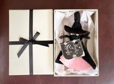 Vintage felt Halloween witch with Book of Spells by ?Sarah Jane? 1970?s 