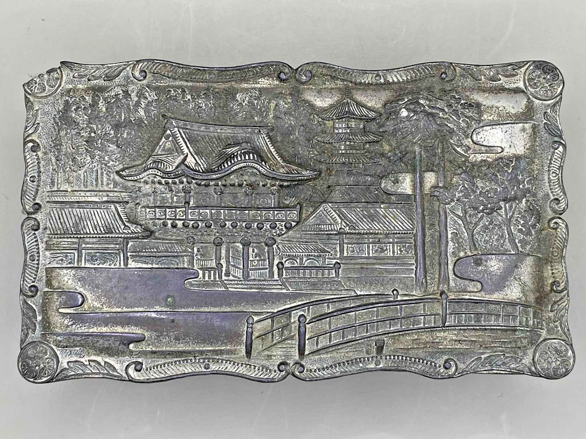 Silver Primary Antique Japanese Boxes 1900-1940 Age for sale | eBay