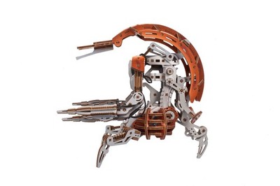UGEARS Star Wars Droideka - Holzpuzzle Erwachsene 3D, Holzbausatz Modellbau Holz