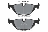 1X Textar 2160702 Bremsbelagsatz Scheibenbremse FüR BMW Wiesmann De La Chapelle