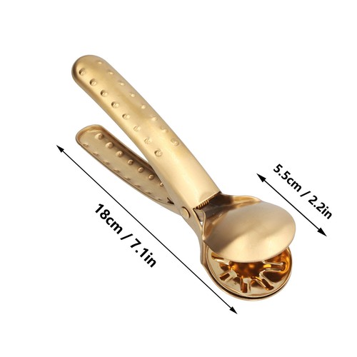 (Gold)Stainless Steel Nutcracker Chestnut Clip Metal Multifunctional Nut US - Picture 12 of 24