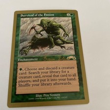 Survival of the Fittest #129 Prices | Magic Exodus | Magic Cards