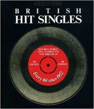 Guinness Book of British Hit Singles Paperback Book The Fast Free Shipping