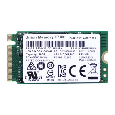 Lenovo 5SS1B60638 Appliance Ssd Umis Am620 128G M.2 Pcie 2