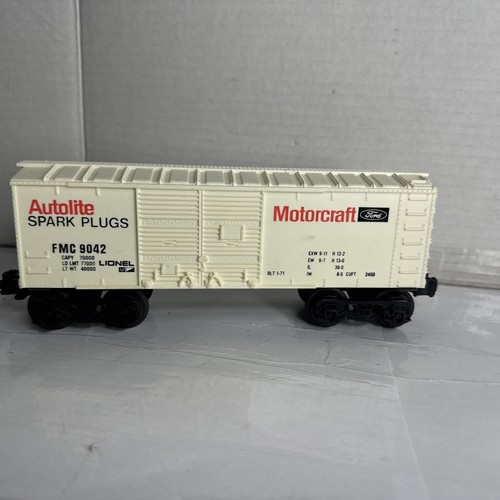 Bujías de luz automáticas Lionel calibre O 3 rieles Motorcraft, vagón de carga #9042 | Zustand: Used
