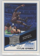 2013 Topps WWE Shirt Relics Titus O'Neil 0af
