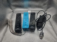 Lot of 3 Official Nintendo MotionPlus Controller RVL-036 Wii Remote OEM