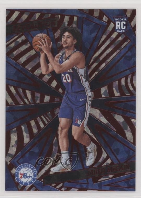 2024-25 Panini Revolution Rookies Chinese New Year Jared McCain #124 02s2