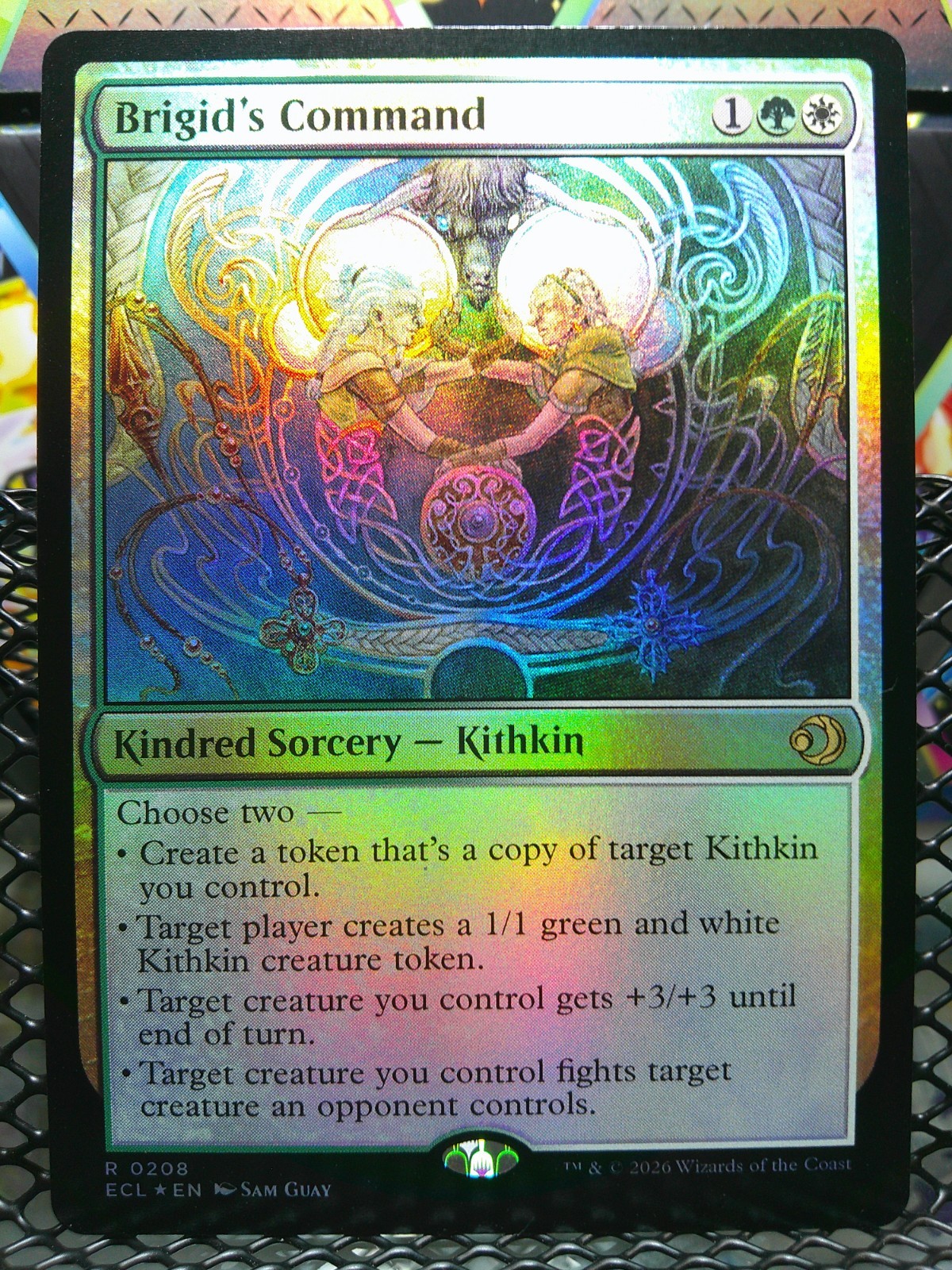 Brigid's Command Lorwyn Eclipsed Foil NM 208