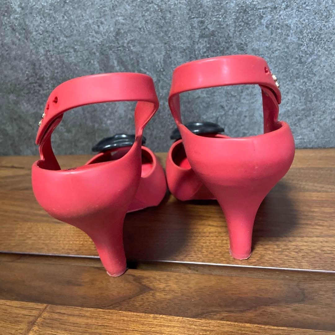 Vivienne Westwood Anglomania Melissa Red Pumps High Heels Black