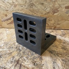 Angle Plate 6”x 6”x 6” Cast Iron Slotted