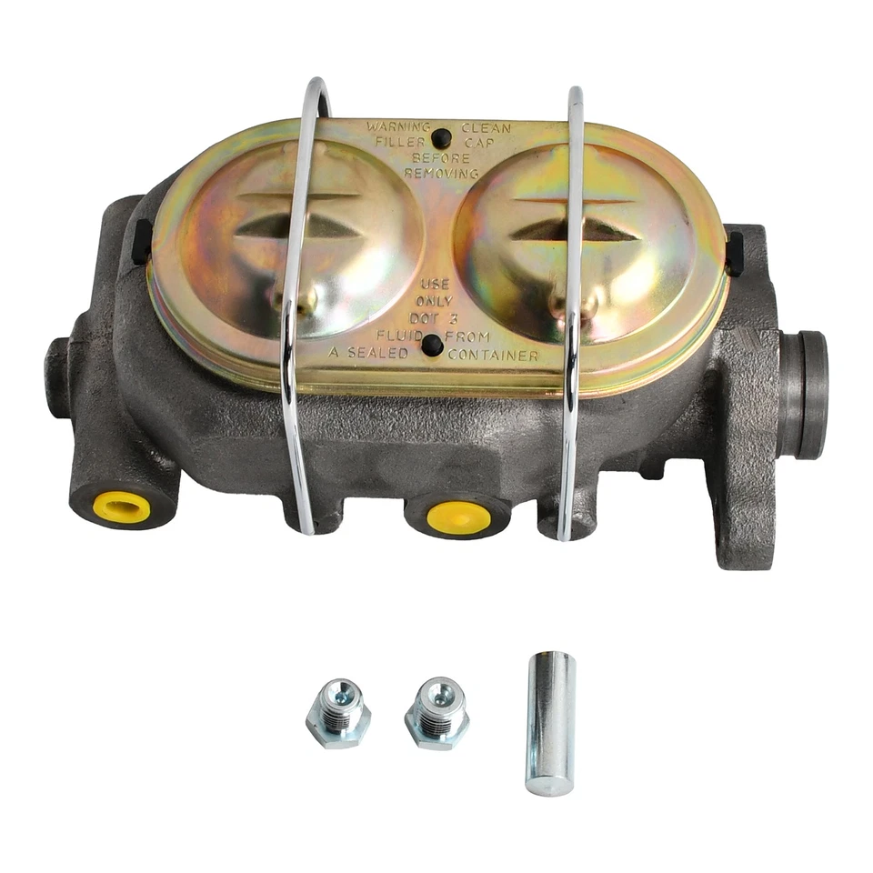 Kit de válvula de tambor de disco maestro de refuerzo de freno eléctrico de 8" para Chevy C10 C20 1960-1966 Foto 4 de 4