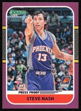 2022-23 Panini Donruss, Retro Series Purple Press Proof, Steve Nash #21