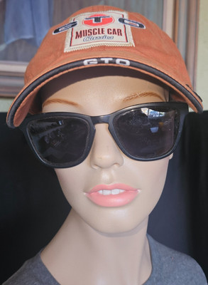 Pontiac GTO Muscle Car Classics Hook & Loop Adjustable Cap Burnt Orange