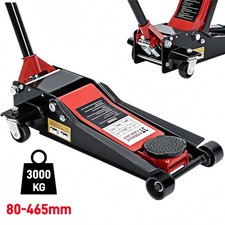 3 T Rangierwagenheber Wagenheber Low Profile 80-465mm Doppelkolben Hydraulisch