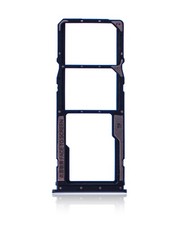 Dual Sim Card Tray Compatible For Xiaomi Redmi 9T / Note 9 4G / Poco M3 Black 