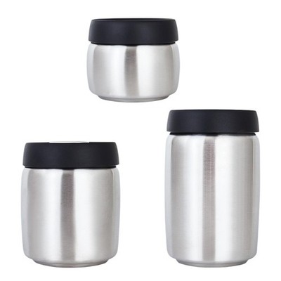 Vakuum Kaffeebohnenbehälter, luftdichter Deckel, Edelstahl