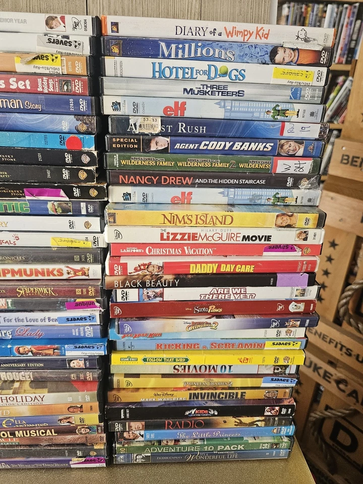 Lot 90 Kids Dvd Nickelodeon Disney Anime Movies - Image 3 of 4