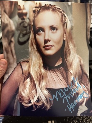 Mercedes McNab Signed 10x8 Autograph Photo - Buffy -  Angel - HARMONY