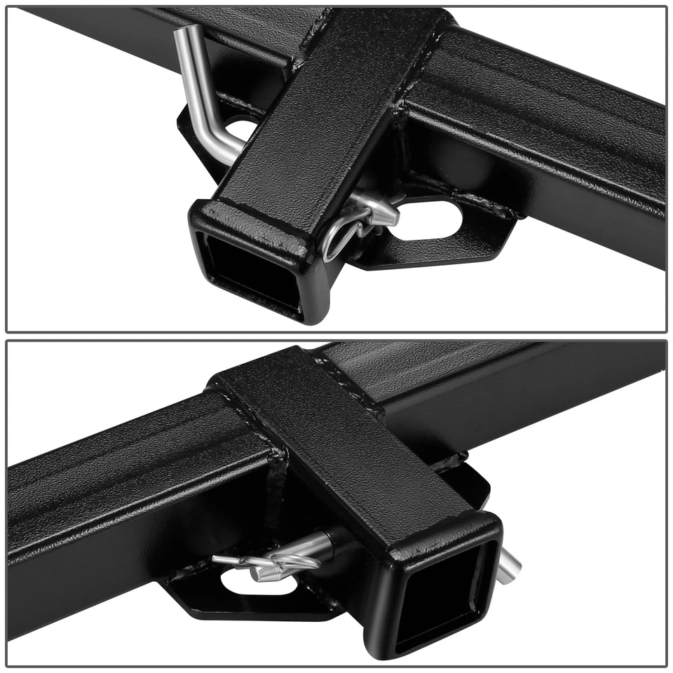 Receptor de enganche de remolque 6000 lb negro remolque trasero 2" para Express Savana 1500 96-24 Foto 3 de 4