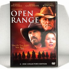 Open Range 2-Disc DVD, 2003, Widescreen Like New  Robert Duvall Kevin Costner