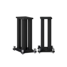A Pair of Universal Speaker Stands, Heavy Duty Speaker Stands Holds Bookshelf...
