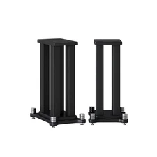 A Pair of Universal Speaker Stands, Heavy Duty Speaker Stands Holds Bookshelf...