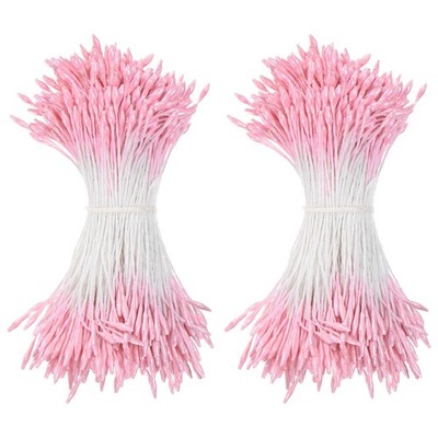 720-Pack 2mm Artificial Flower Stamens for DIY Crafts[Light Pink]