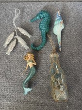 Nautical Holiday Decor Lot 5 Coastal Beach Sh...