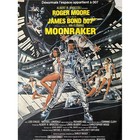 MOONRAKER Affiche de film  - 40x54 cm. - 1979 - James Bond, Roger Moore