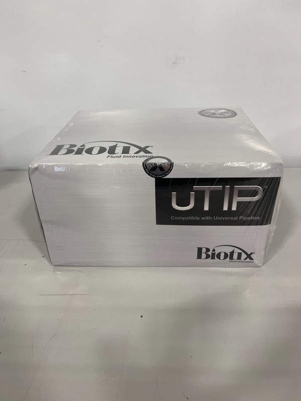 uTIP Filtered racked pipette tips, 100ul universal fit-new sealed
