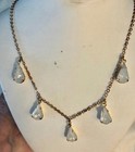Vintage Bohindie Stream necklace renamed Bittersweet),opaque rhinestone settings — photo 2